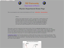 Tablet Screenshot of physics.911u.org